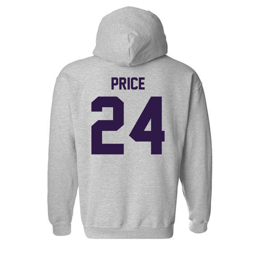 Kansas State - NCAA Football : JB Price - Classic Shersey Hooded Sweatshirt-1