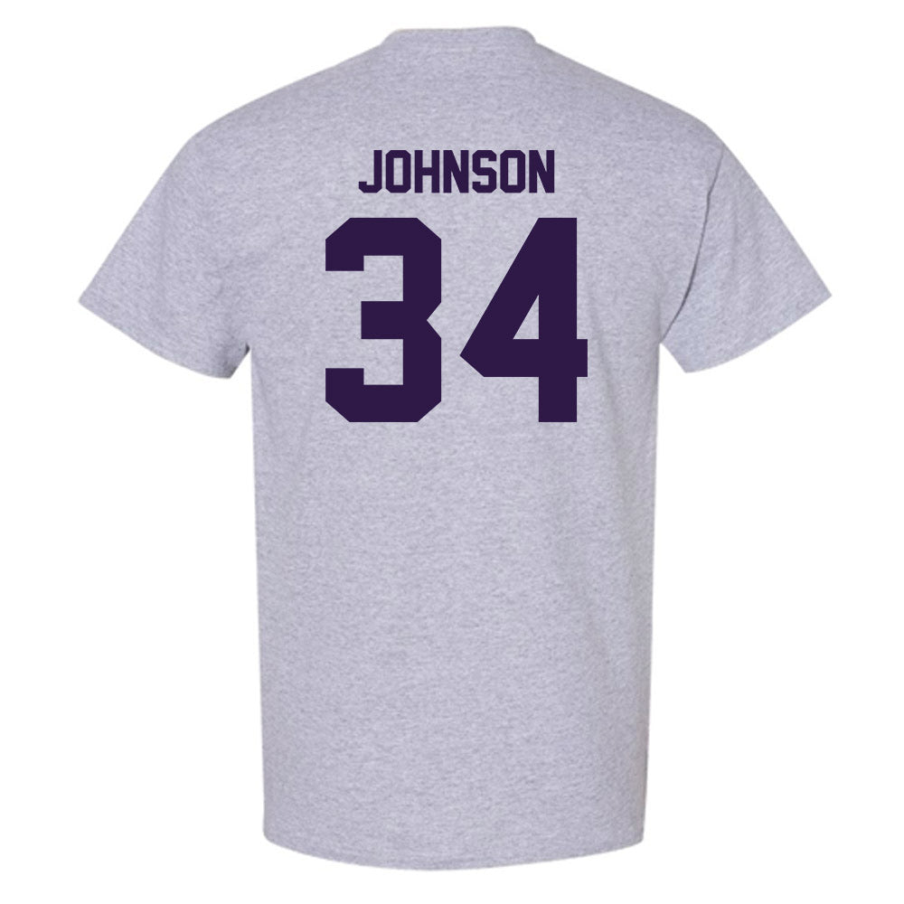 Kansas State - NCAA Men's Basketball : Nate Johnson - Classic Shersey T-Shirt-1