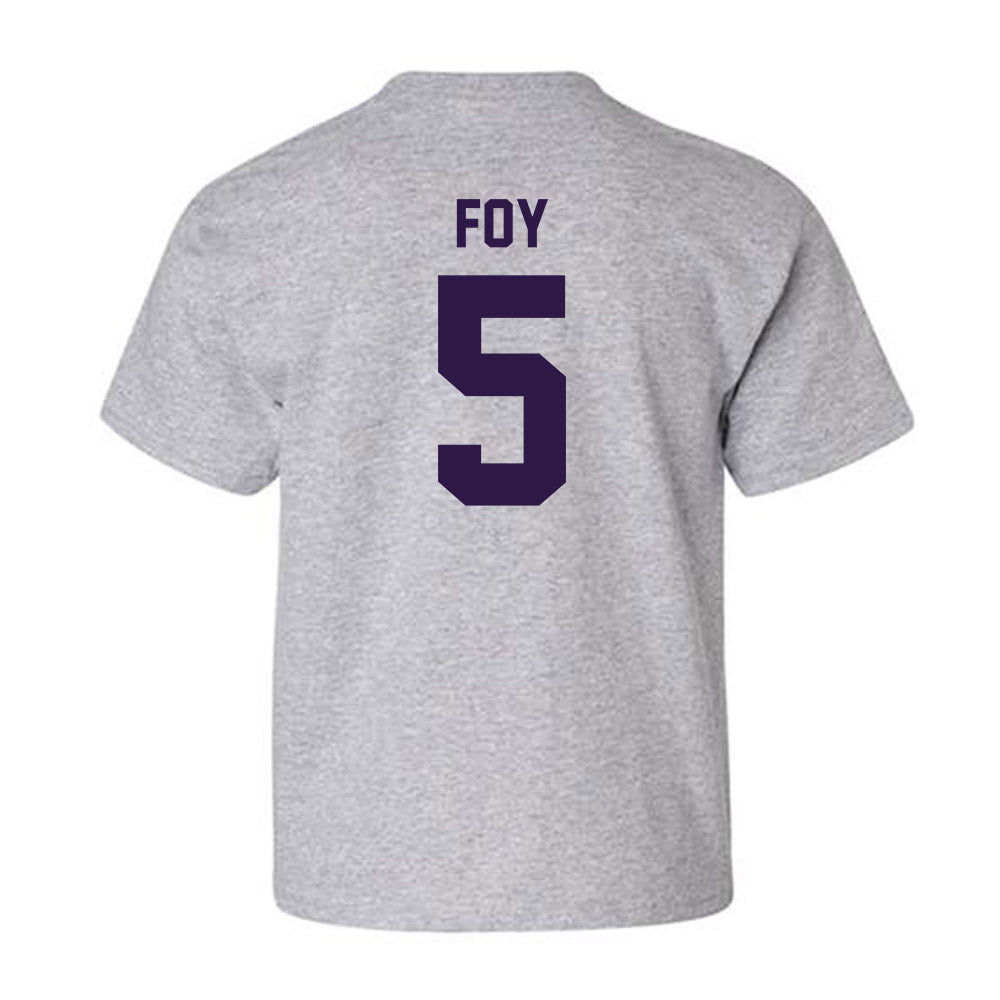 Kansas State - NCAA Women's Basketball : Aniya' Foy - Classic Shersey Youth T-Shirt-1