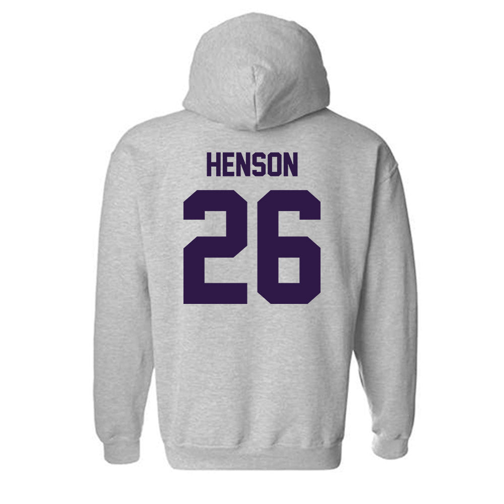Kansas State - NCAA Baseball : Micah Henson - Classic Shersey Hooded Sweatshirt-1