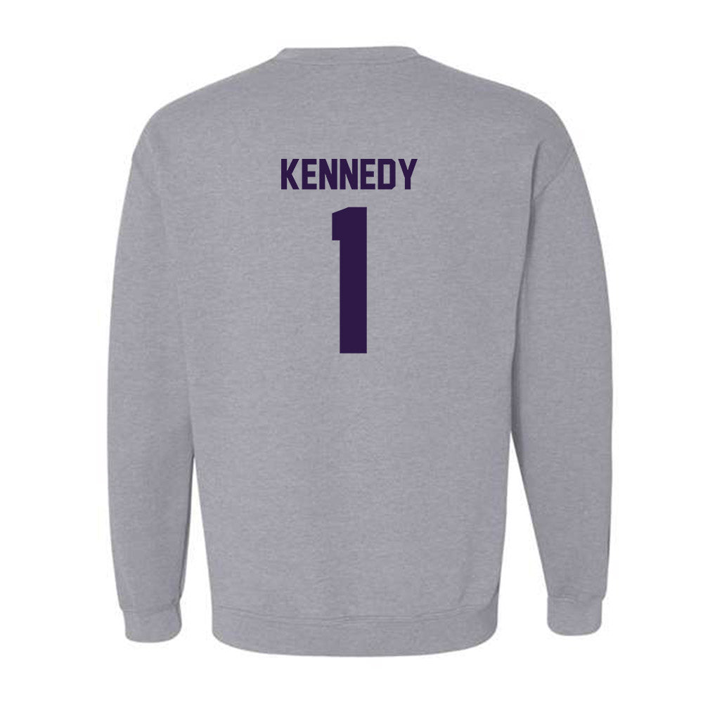 Kansas State - NCAA Baseball : Dee Kennedy - Classic Shersey Crewneck Sweatshirt-1
