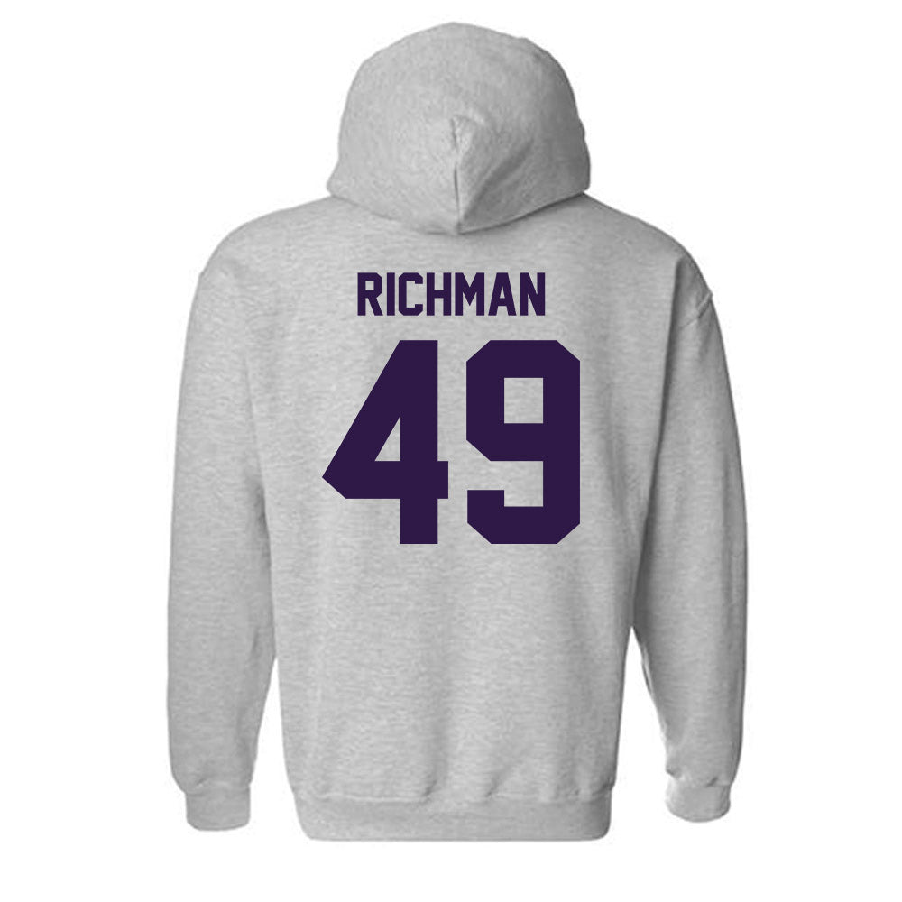 Kansas State - NCAA Football : Maguire Richman - Classic Shersey Hooded Sweatshirt-1