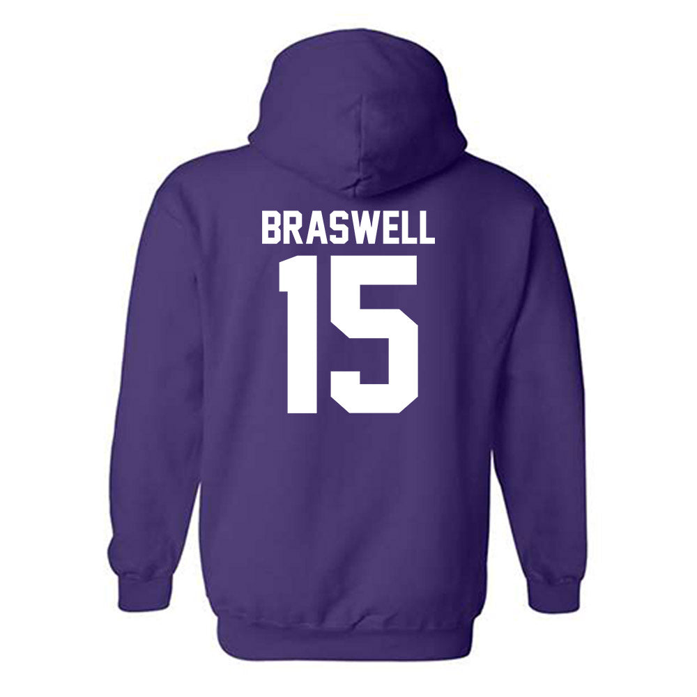 Kansas State - NCAA Women's Soccer : McKinnan Braswell - Classic Shersey Hooded Sweatshirt-1