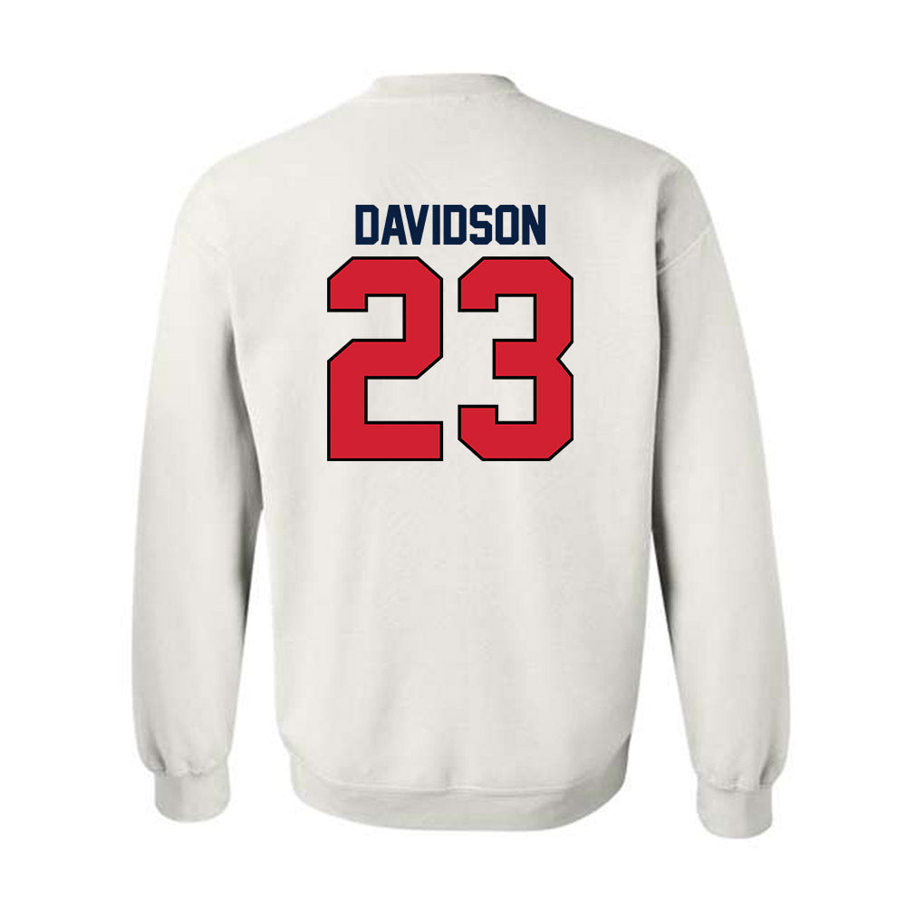 Gonzaga - NCAA Women's Soccer : piper davidson - Replica Shersey Crewneck Sweatshirt-1