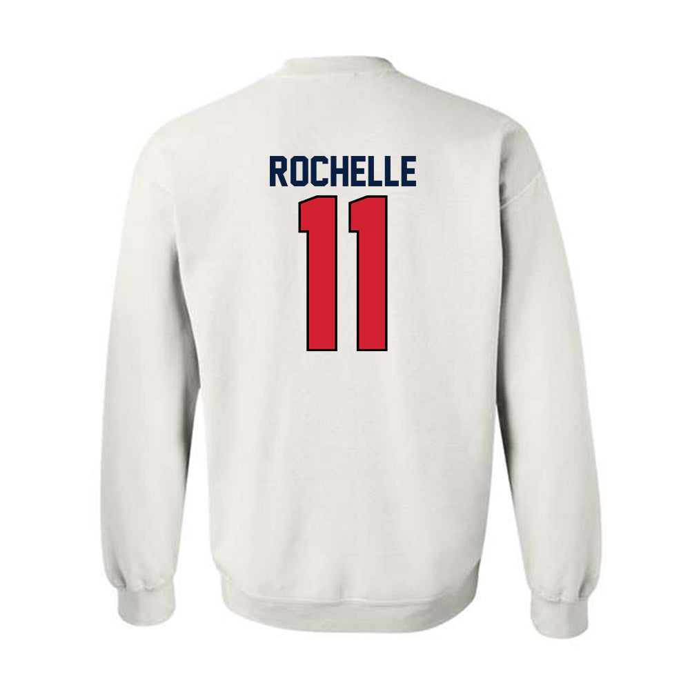 Gonzaga - NCAA Men's Soccer : Talan Rochelle - Replica Shersey Crewneck Sweatshirt-1