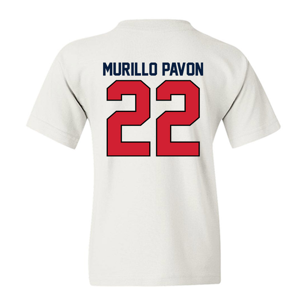 Gonzaga - NCAA Men's Soccer : Carlos Murillo Pavon - Replica Shersey Youth T-Shirt-1
