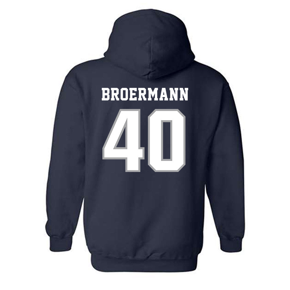 UNF - NCAA Women's Basketball : Emma Broermann - Classic Fashion Shersey Hooded Sweatshirt-1