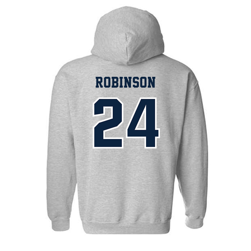 UNF - NCAA Women's Soccer : Brenna Robinson - Classic Fashion Shersey Hooded Sweatshirt-1