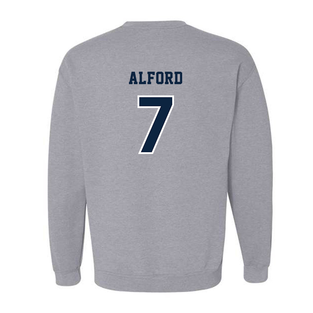 UNF - NCAA Baseball : Seth Alford - Classic Fashion Shersey Crewneck Sweatshirt-1