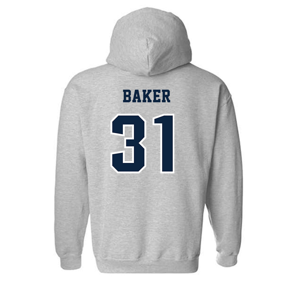 UNF - NCAA Baseball : Brennan Baker - Classic Fashion Shersey Hooded Sweatshirt-1
