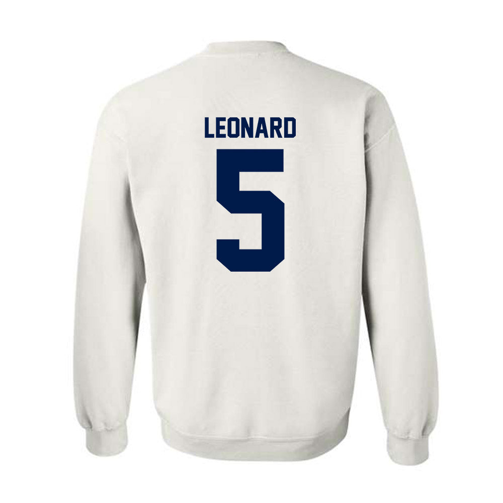UNF - NCAA Baseball : Cal Leonard - Classic Fashion Shersey Crewneck Sweatshirt-1