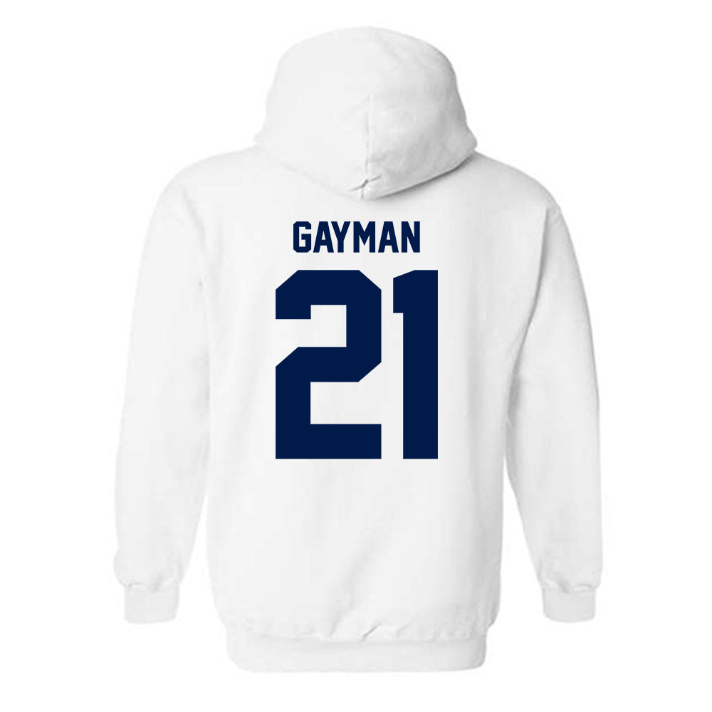 UNF - NCAA Men's Basketball : Dalton Gayman - Classic Fashion Shersey Hooded Sweatshirt-1