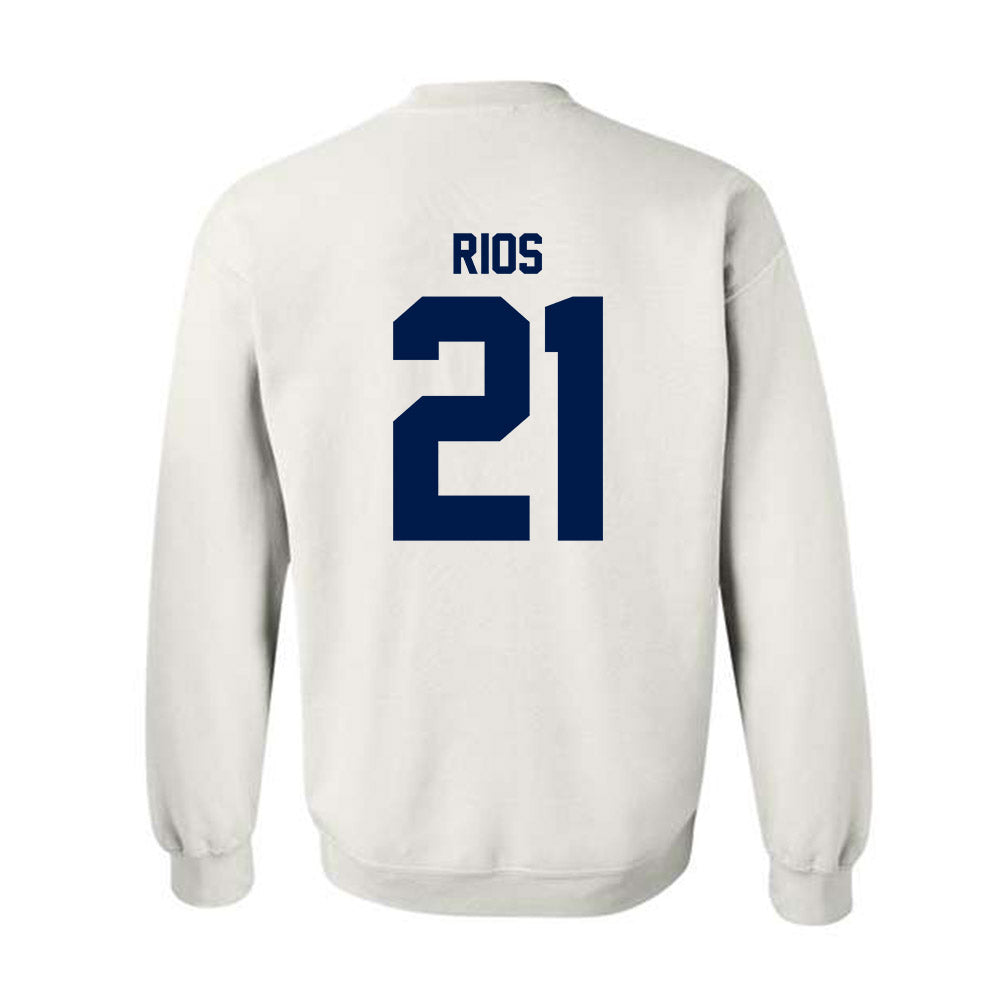 UNF - NCAA Men's Soccer : Rafa Rios - Classic Fashion Shersey Crewneck Sweatshirt-1