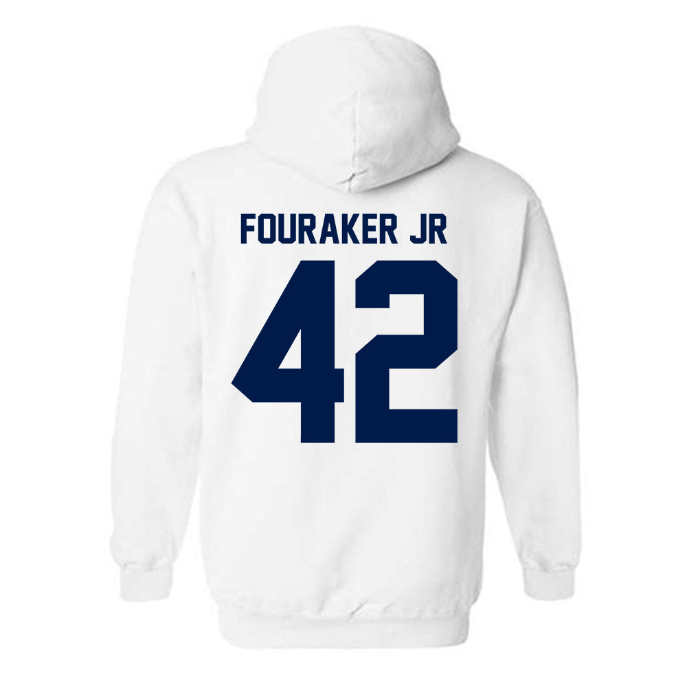 UNF - NCAA Baseball : Eric Fouraker Jr - Classic Fashion Shersey Hooded Sweatshirt-1