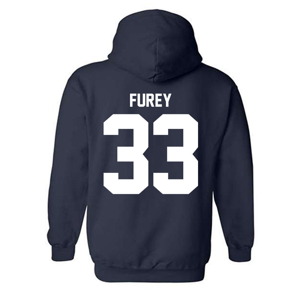 UNF - NCAA Baseball : Ryan Furey - Classic Fashion Shersey Hooded Sweatshirt-1
