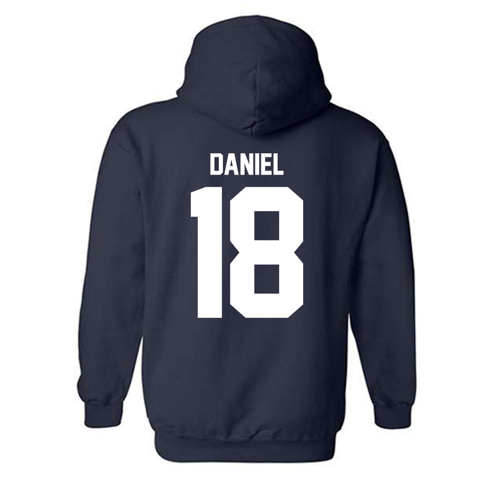 UNF - NCAA Men's Soccer : Jonathan Daniel - Classic Fashion Shersey Hooded Sweatshirt-1