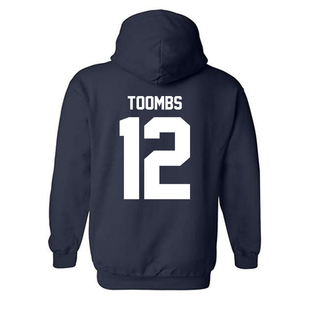 UNF - NCAA Women's Basketball : Jadah Toombs - Classic Fashion Shersey Hooded Sweatshirt-1