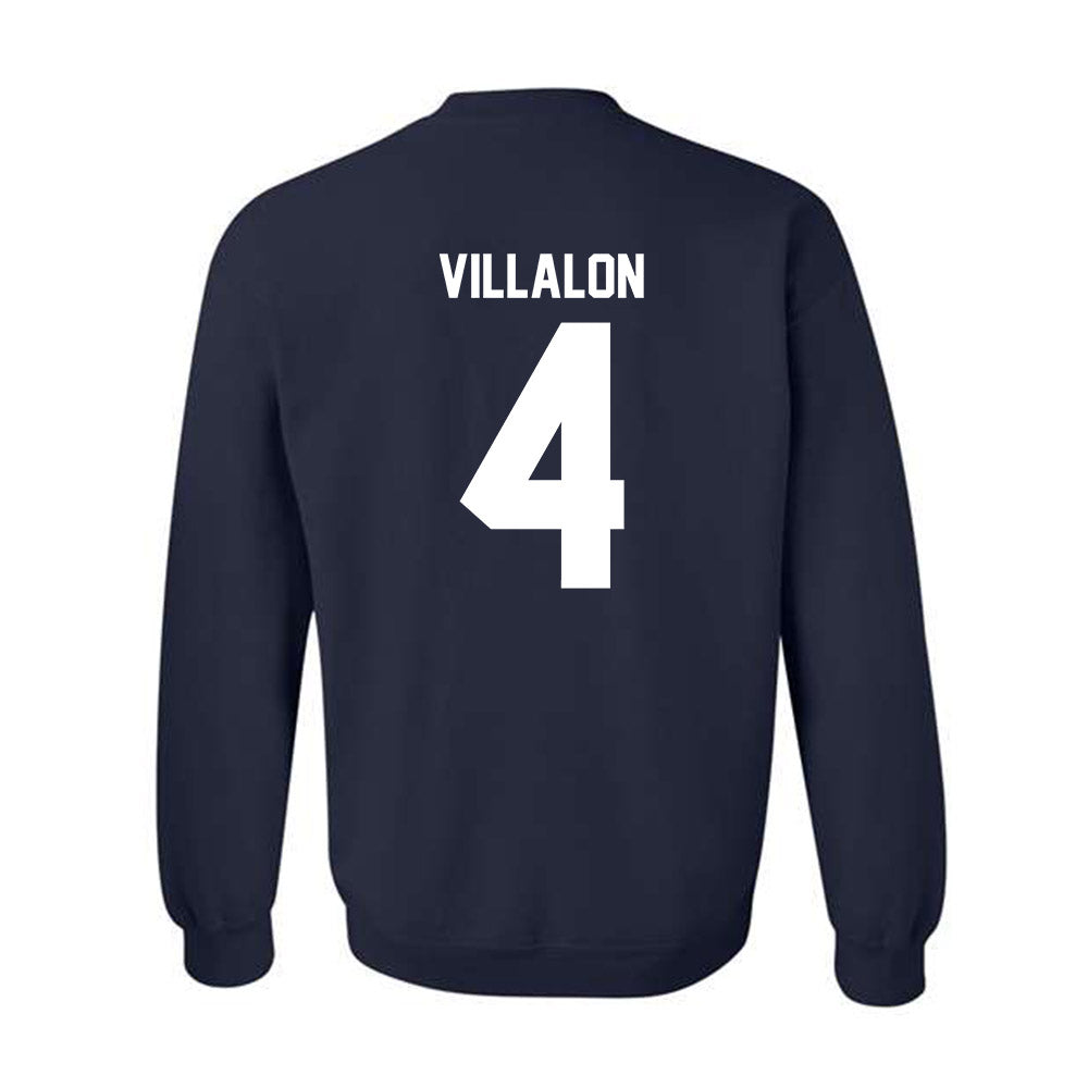 UNF - NCAA Beach Volleyball : Natalie Villalon - Classic Fashion Shersey Crewneck Sweatshirt-1