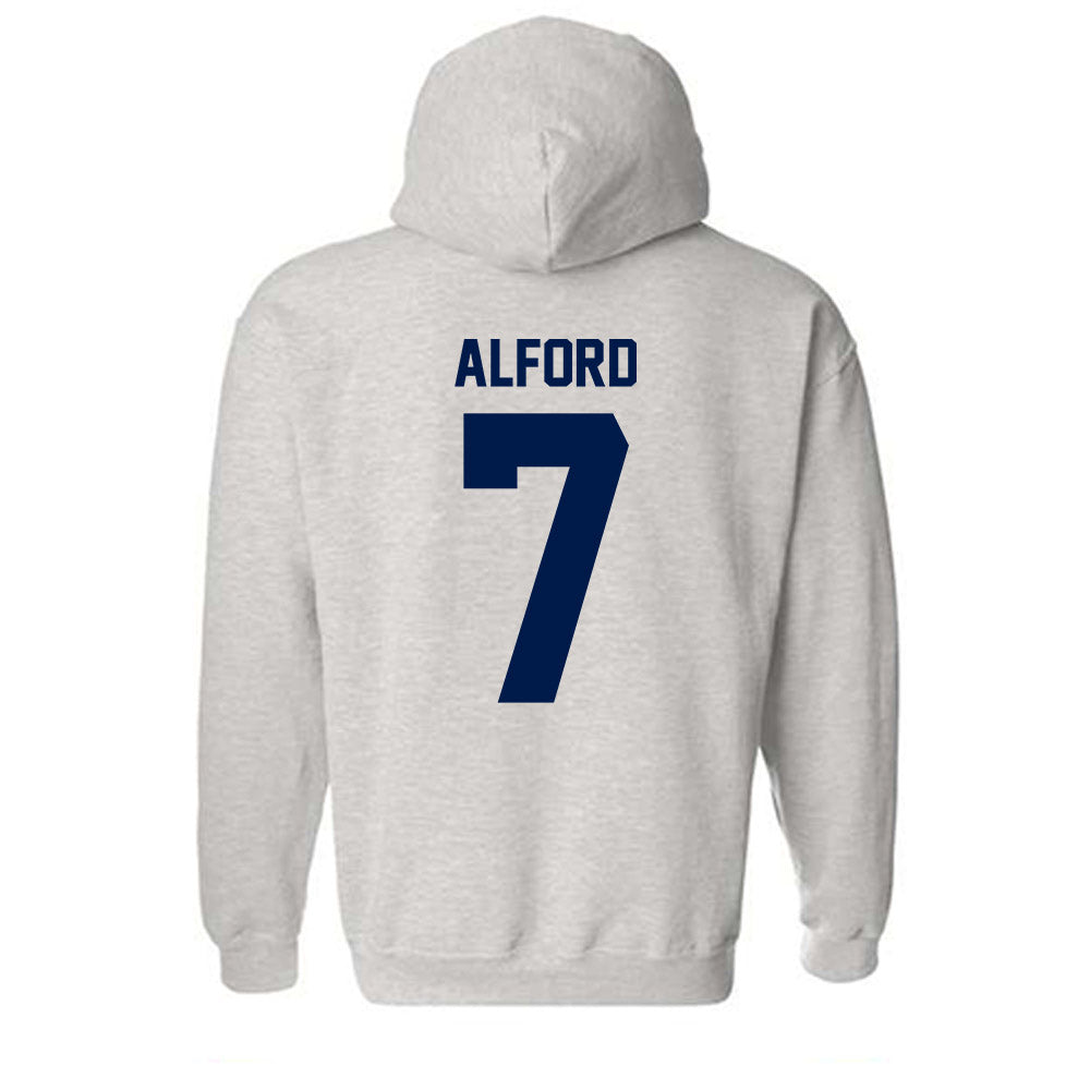 UNF - NCAA Baseball : Seth Alford - Classic Fashion Shersey Hooded Sweatshirt-1