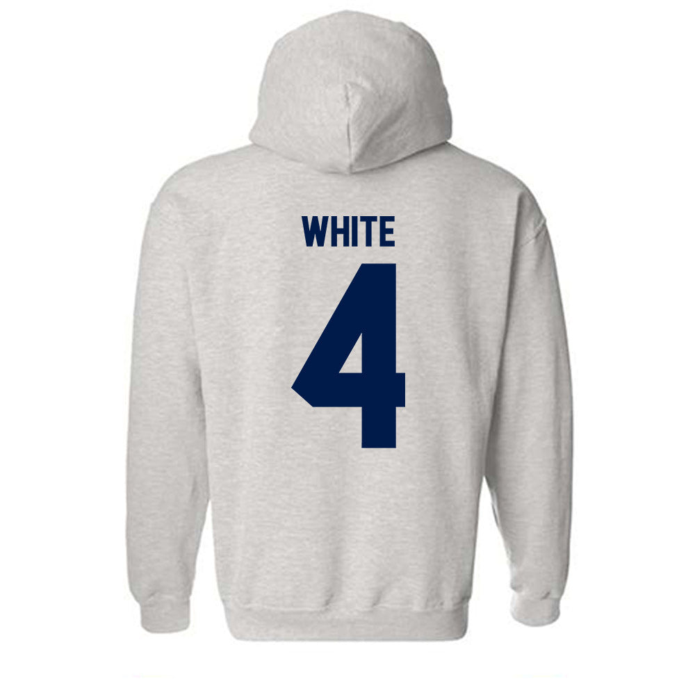 UNF - NCAA Baseball : Carter White - Classic Fashion Shersey Hooded Sweatshirt-1