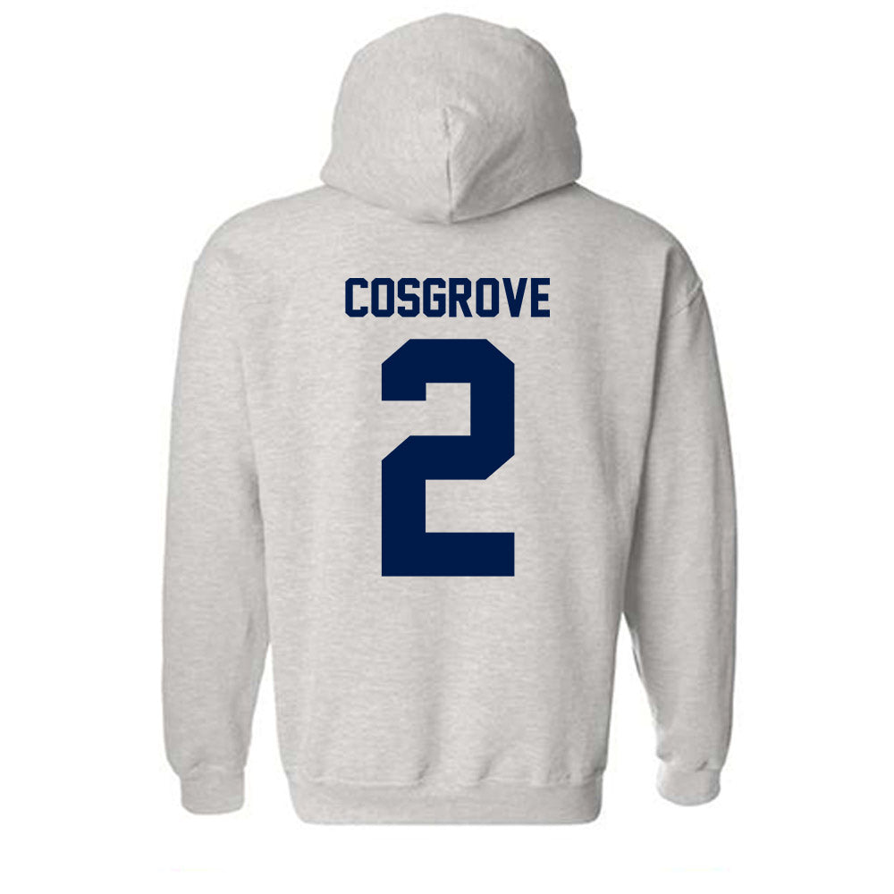 UNF - NCAA Women's Soccer : Julia Cosgrove - Classic Fashion Shersey Hooded Sweatshirt-1