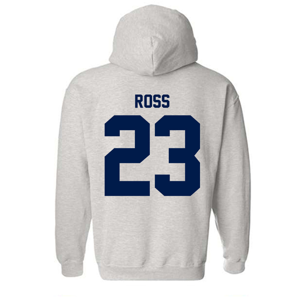 UNF - NCAA Baseball : William Ross - Classic Fashion Shersey Hooded Sweatshirt-1
