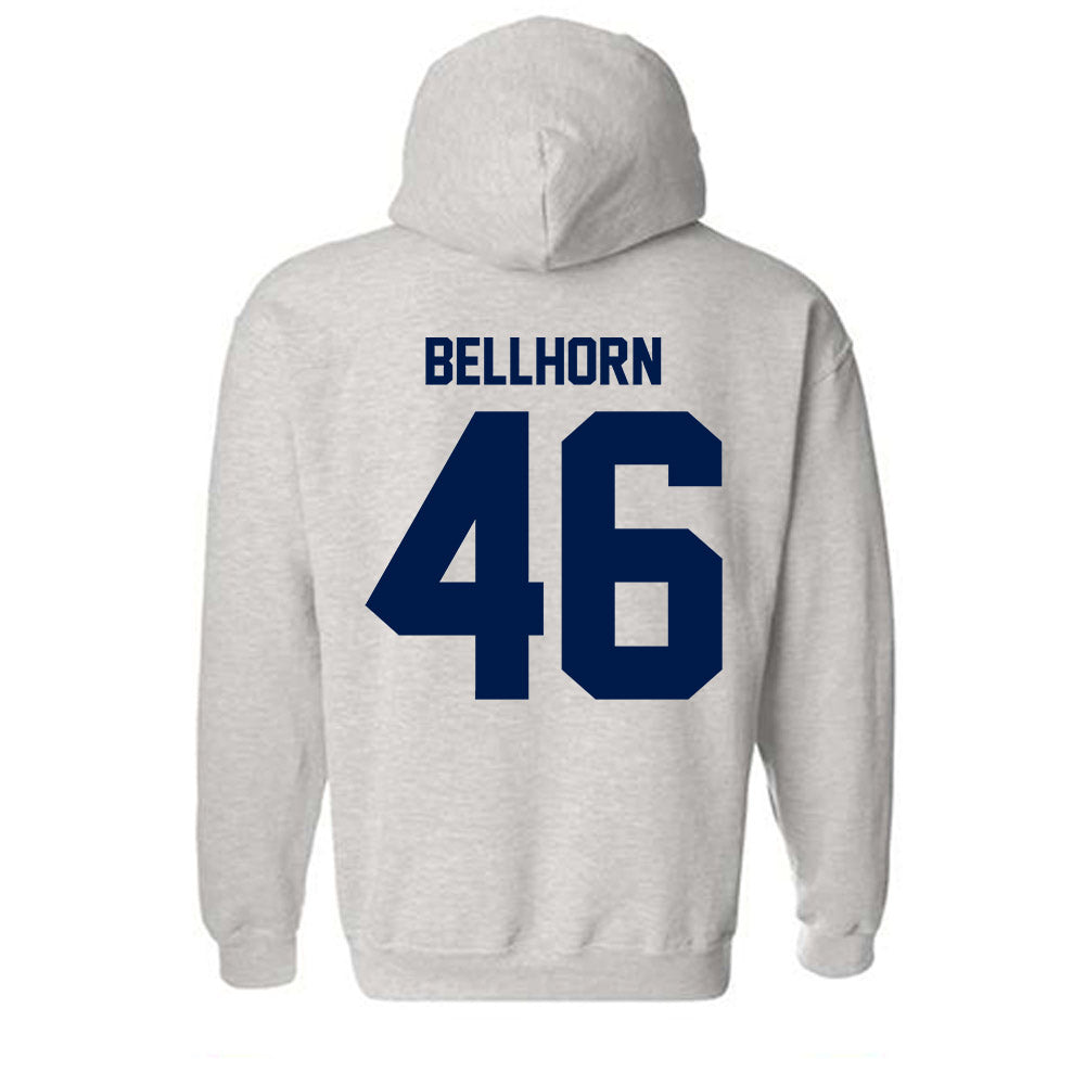 UNF - NCAA Baseball : Jackson Bellhorn - Classic Fashion Shersey Hooded Sweatshirt-1