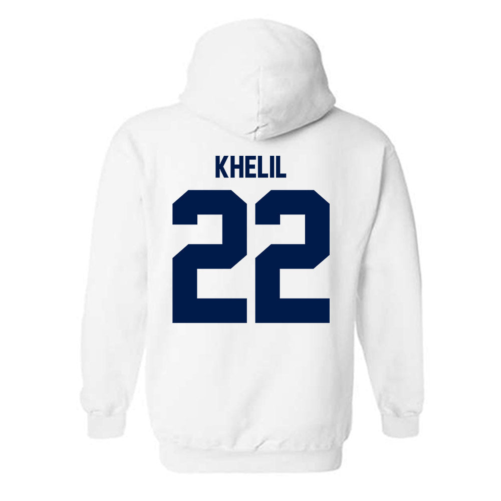 UNF - NCAA Men's Soccer : Anton Khelil - Classic Fashion Shersey Hooded Sweatshirt-1