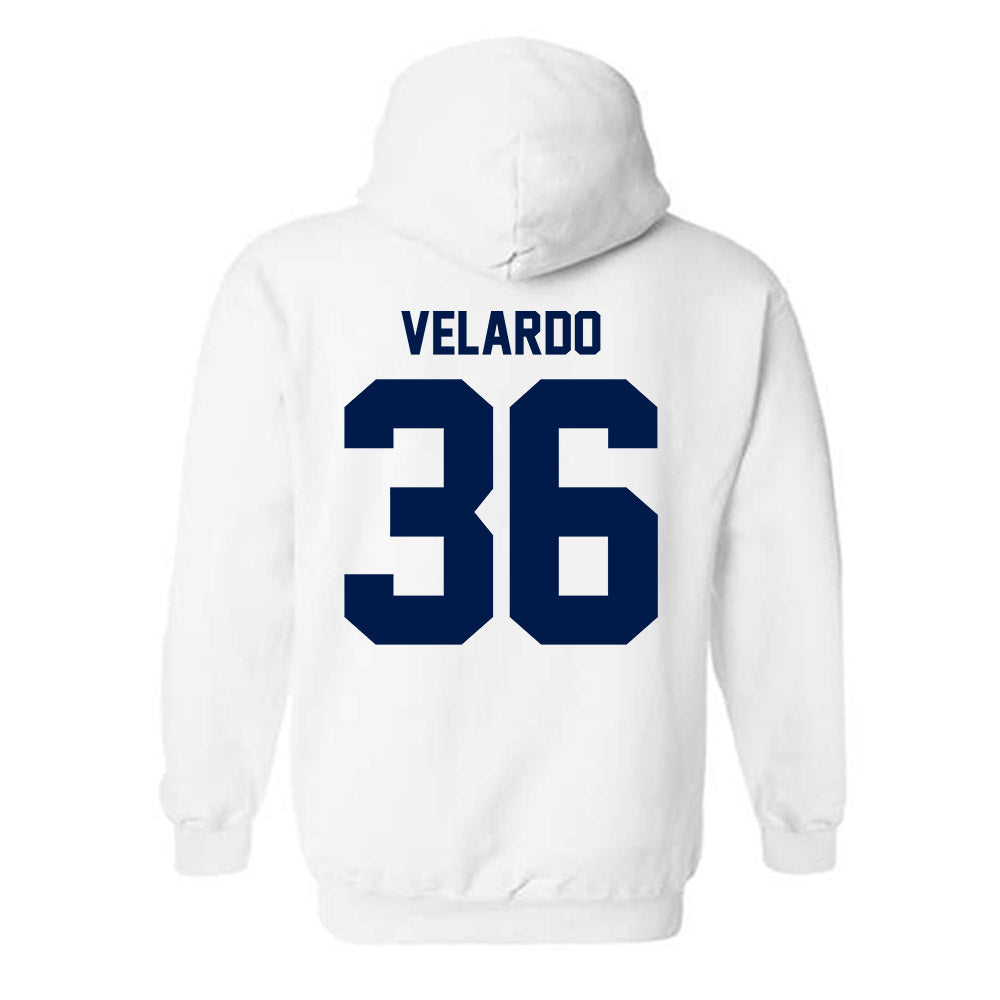UNF - NCAA Baseball : Ty Velardo - Classic Fashion Shersey Hooded Sweatshirt-1