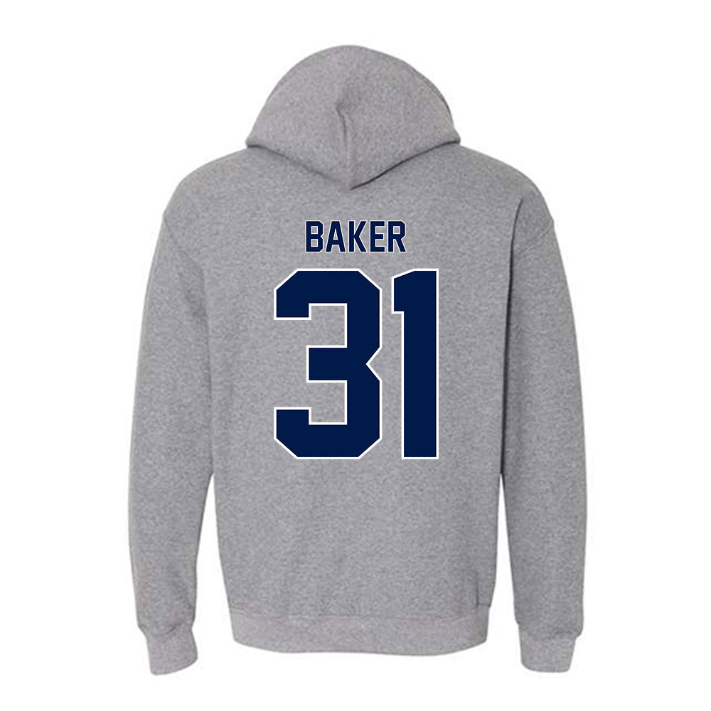 UNF - NCAA Baseball : Brennan Baker - Classic Fashion Shersey Hooded Sweatshirt-1