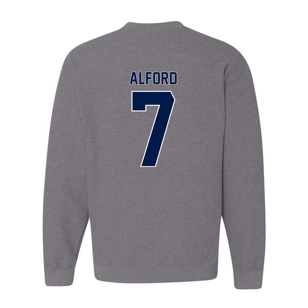 UNF - NCAA Baseball : Seth Alford - Classic Fashion Shersey Crewneck Sweatshirt