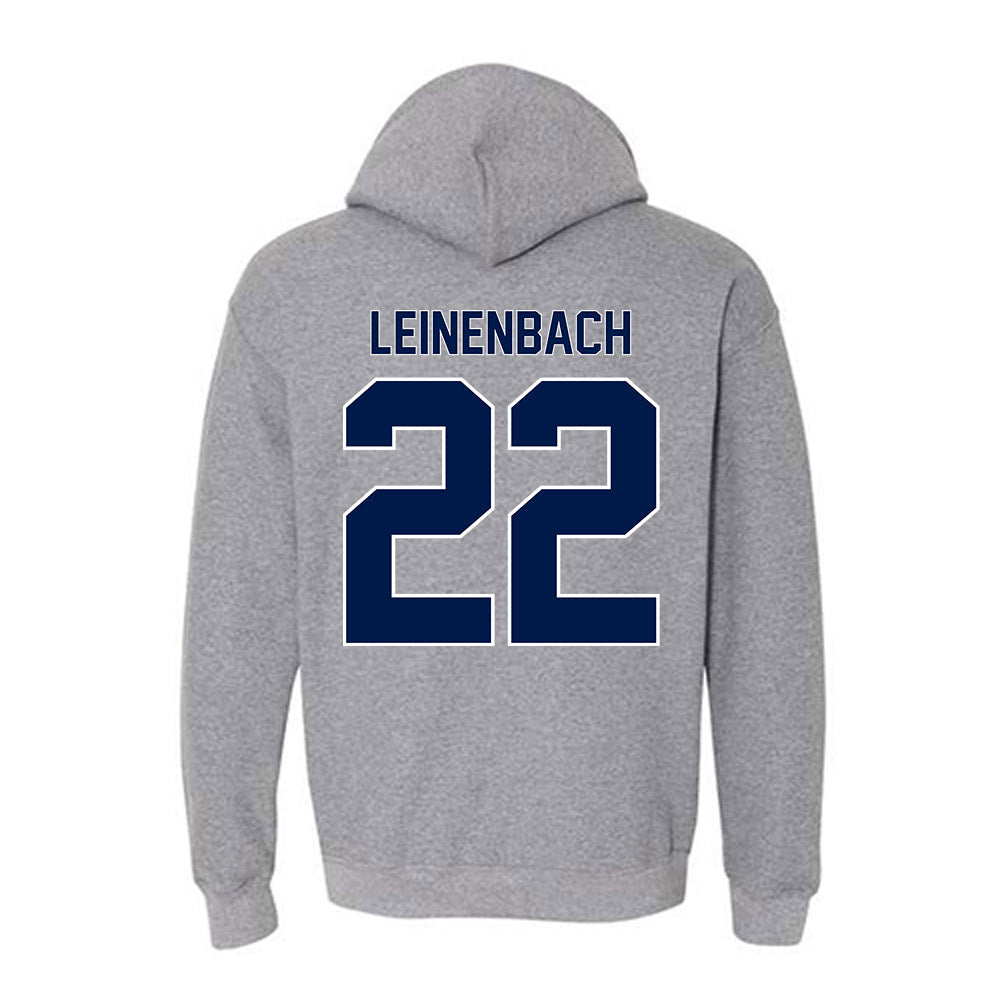 UNF - NCAA Baseball : Drew Leinenbach - Classic Fashion Shersey Hooded Sweatshirt-1