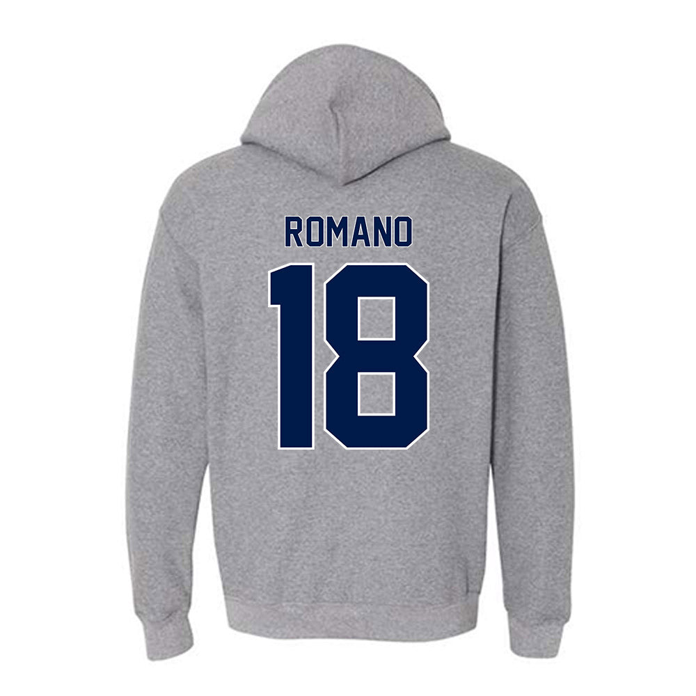 UNF - NCAA Men's Soccer : Mark Romano - Classic Fashion Shersey Hooded Sweatshirt-1