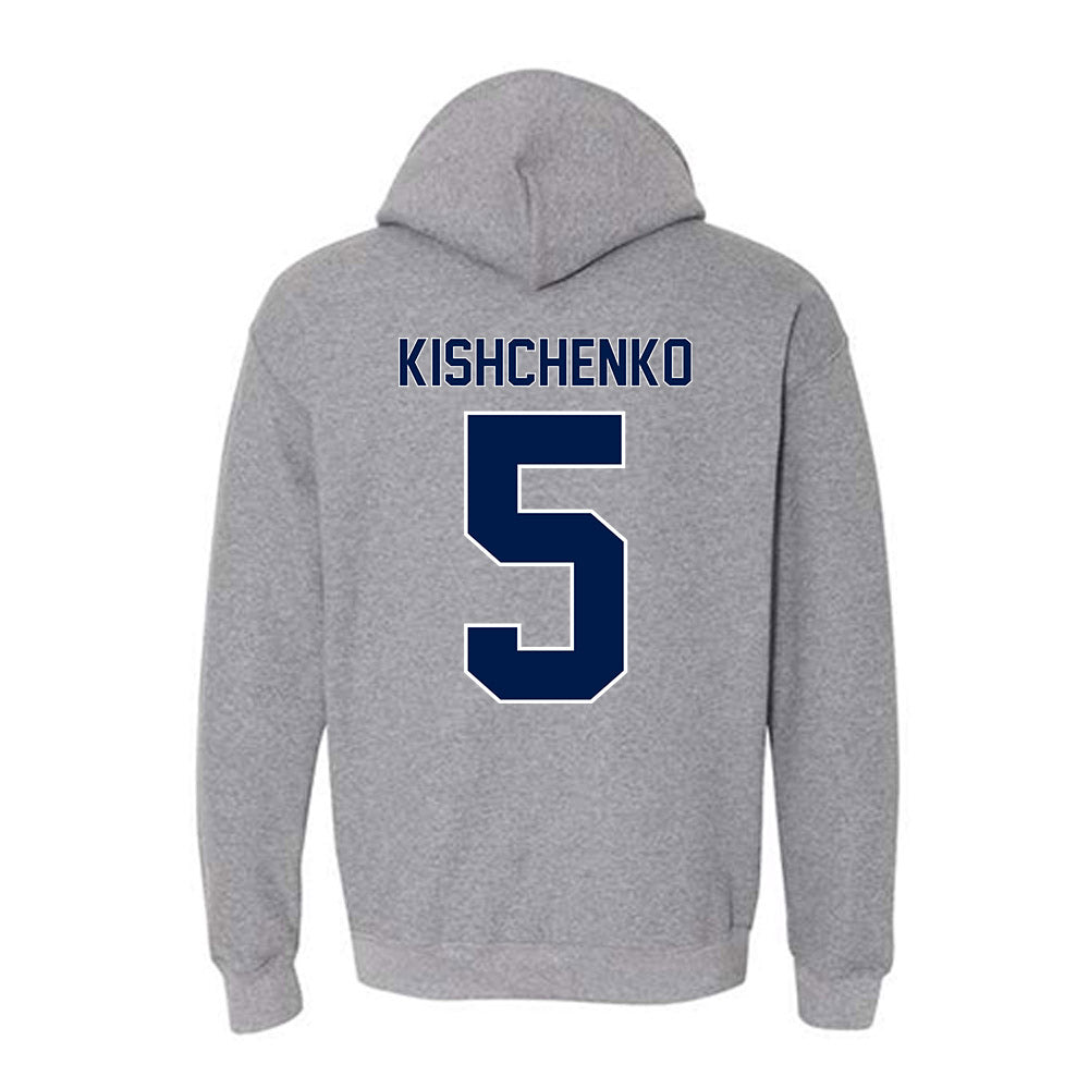 UNF - NCAA Men's Soccer : Nicholas kishchenko - Classic Fashion Shersey Hooded Sweatshirt