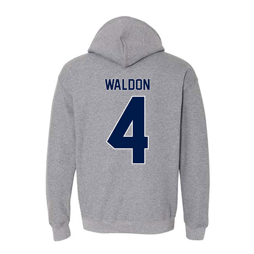 UNF - NCAA Women's Basketball : Alonya Waldon - Classic Fashion Shersey Hooded Sweatshirt-1