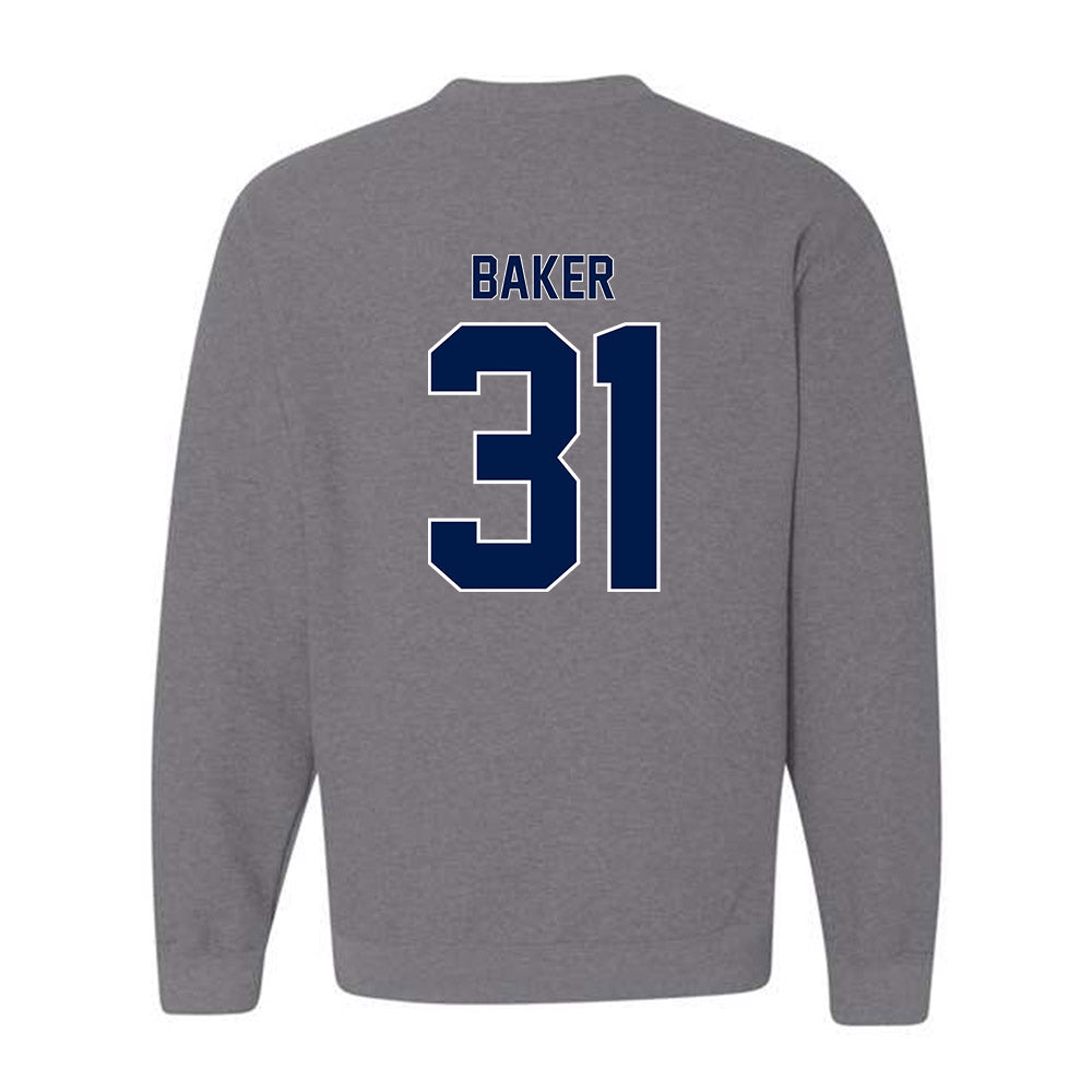 UNF - NCAA Baseball : Brennan Baker - Classic Fashion Shersey Crewneck Sweatshirt-1