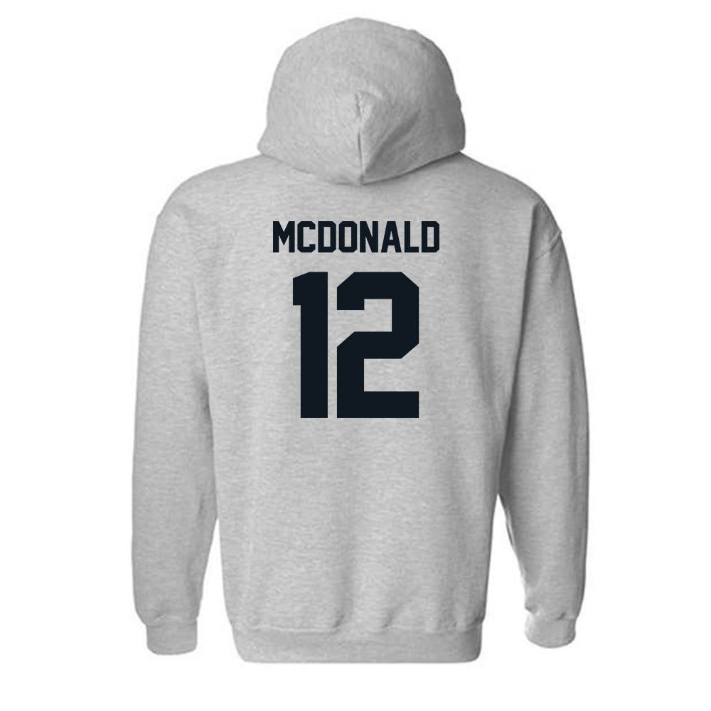 UNF - NCAA Women's Volleyball : Leah McDonald - Classic Shersey Hooded Sweatshirt-1
