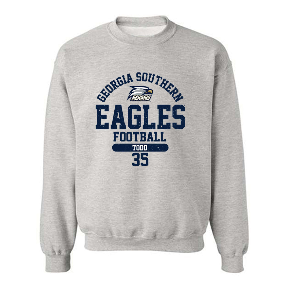 Georgia Southern - NCAA Football : Taeo Todd - Classic Fashion Shersey Crewneck Sweatshirt-0