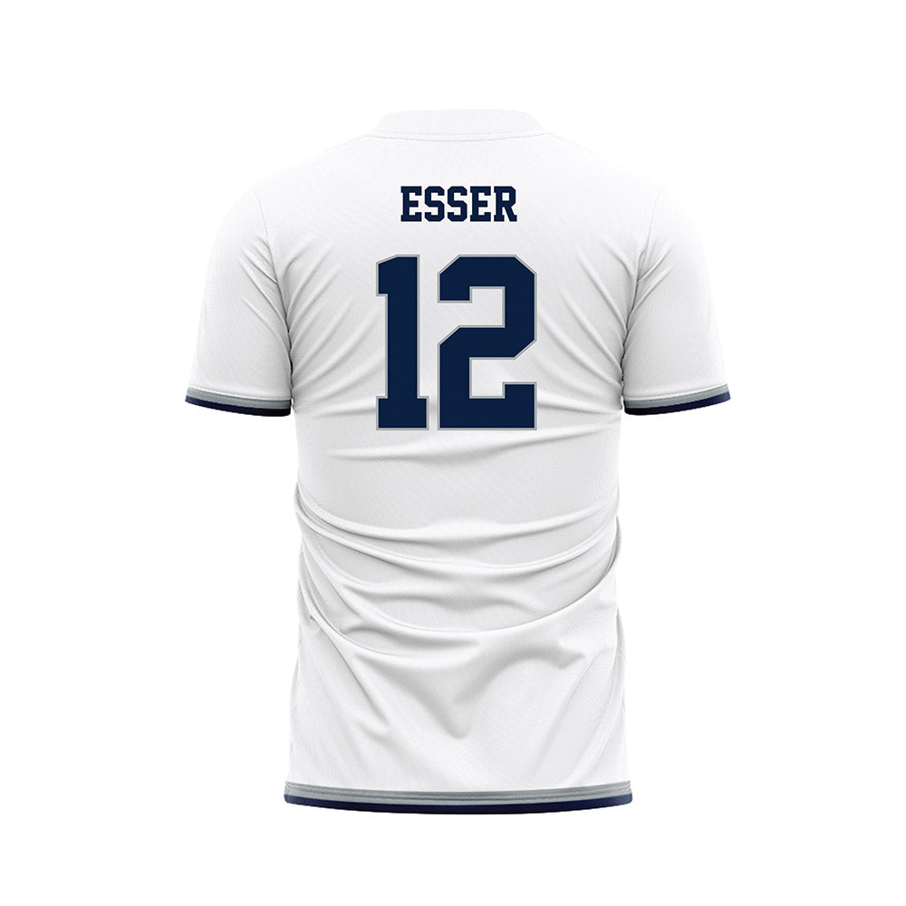 Georgia Southern - NCAA Women's Soccer : Hailey Esser - White Soccer Jersey-1