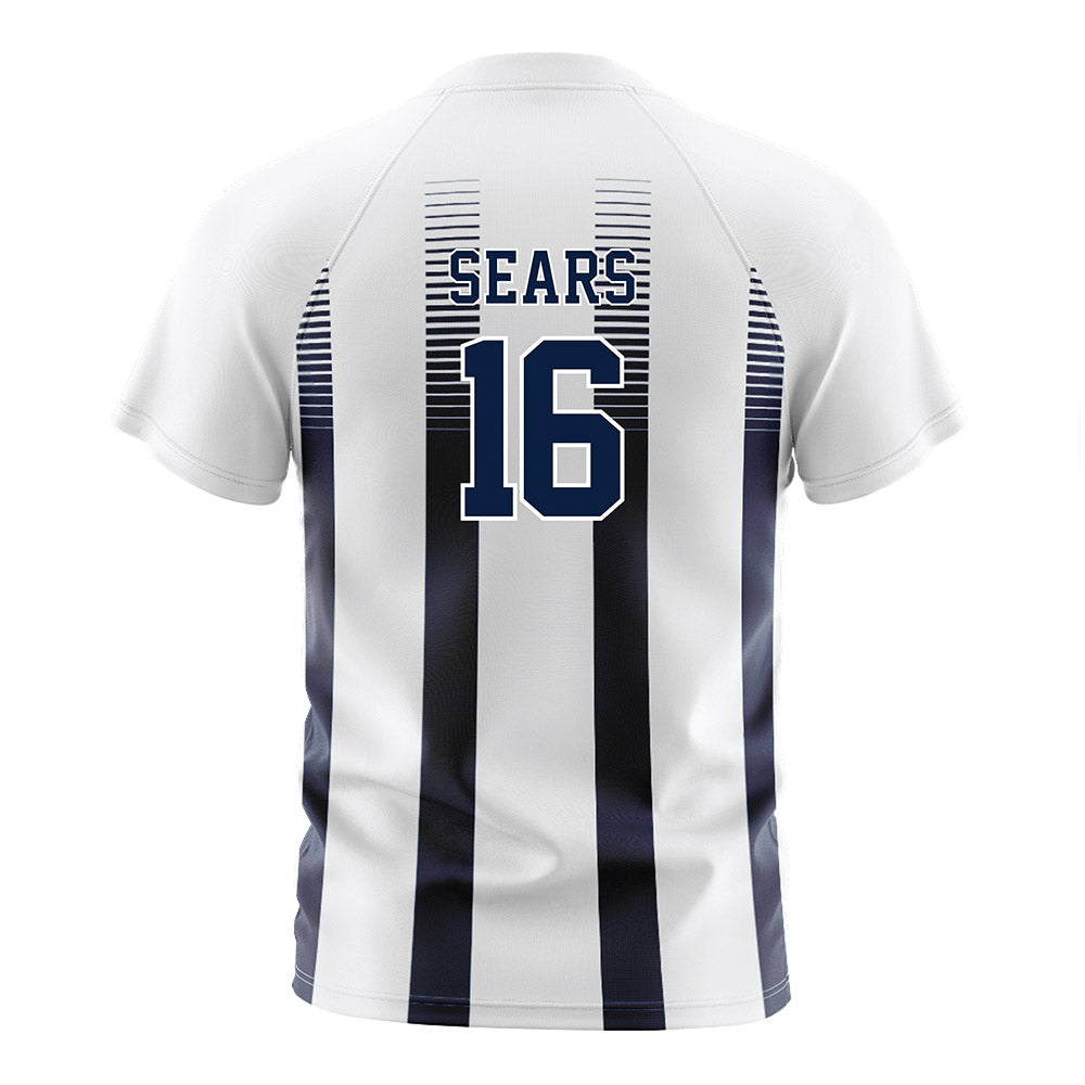 Georgia Southern - NCAA Men's Soccer : Edan Sears - White Soccer Jersey-1