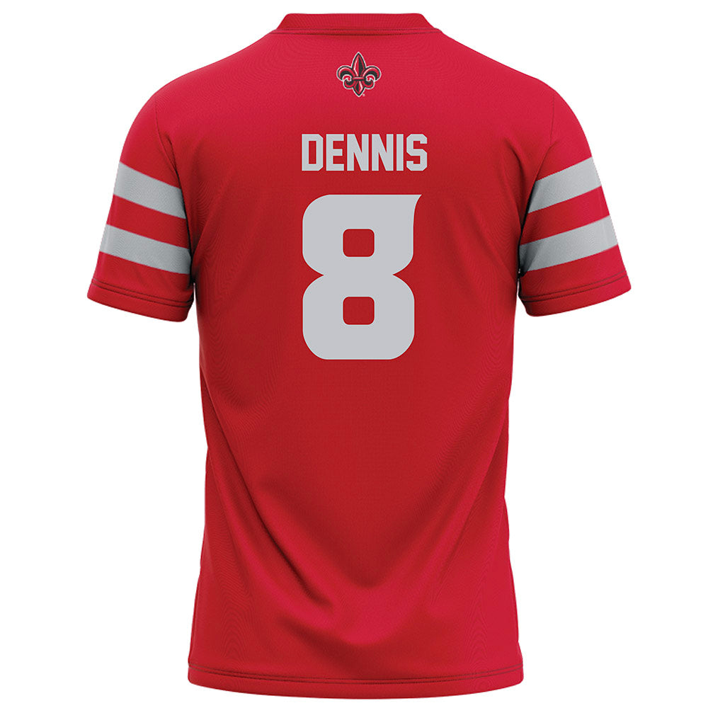 Louisiana - NCAA Football : Rahji Dennis - Football Jersey Red