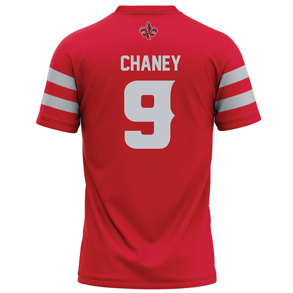 Louisiana - NCAA Football : Trenton Chaney - Red Football Jersey-1