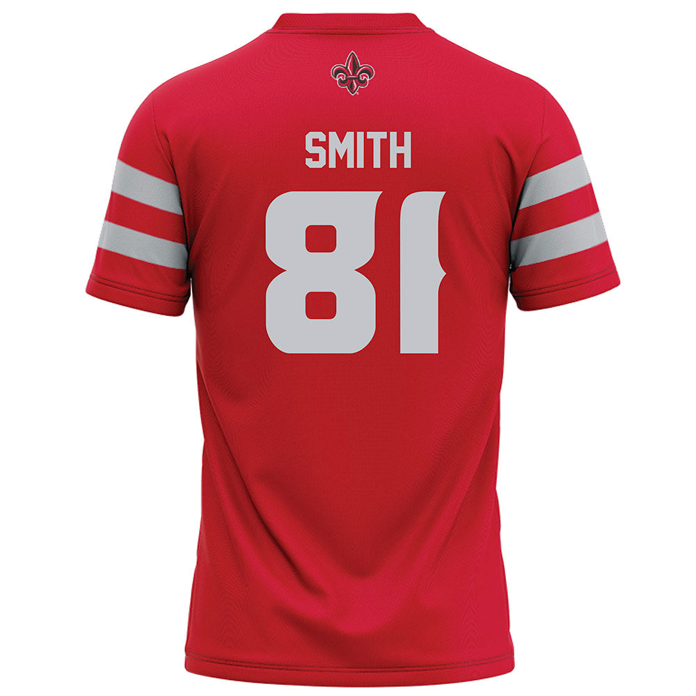 Louisiana - NCAA Football : Jaiden Smith - Red Football Jersey-1