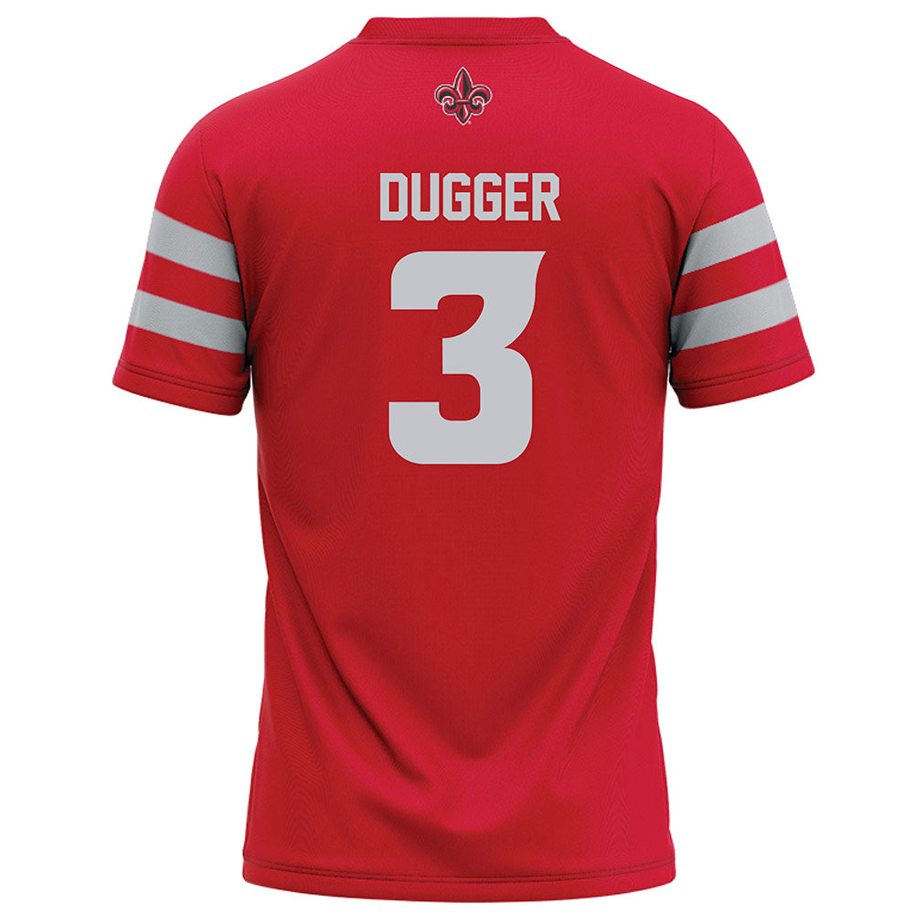 Louisiana - NCAA Football : Jaden Dugger - Red Football Jersey-1