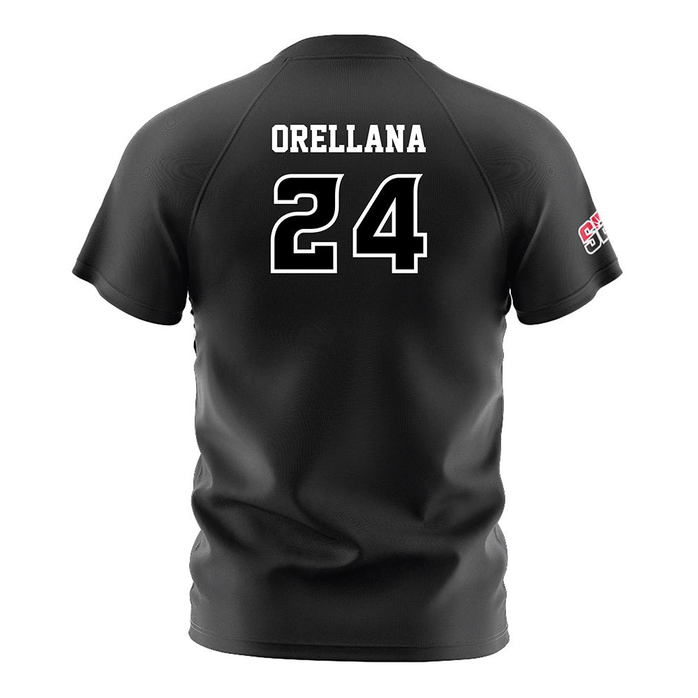 Louisiana - NCAA Women's Soccer : Olivia Orellana - Black Soccer Jersey-1