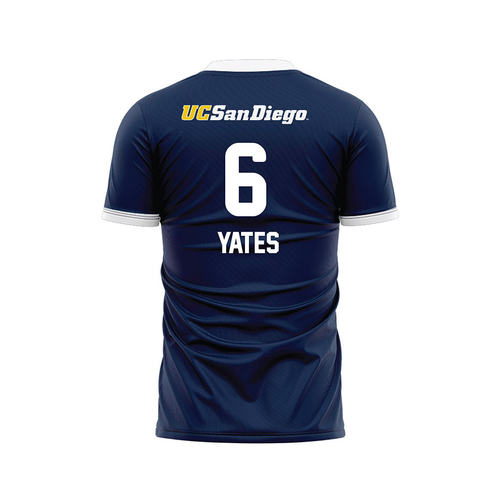 UCSD - NCAA Women's Soccer : Chloe Yates - Soccer Jersey-1