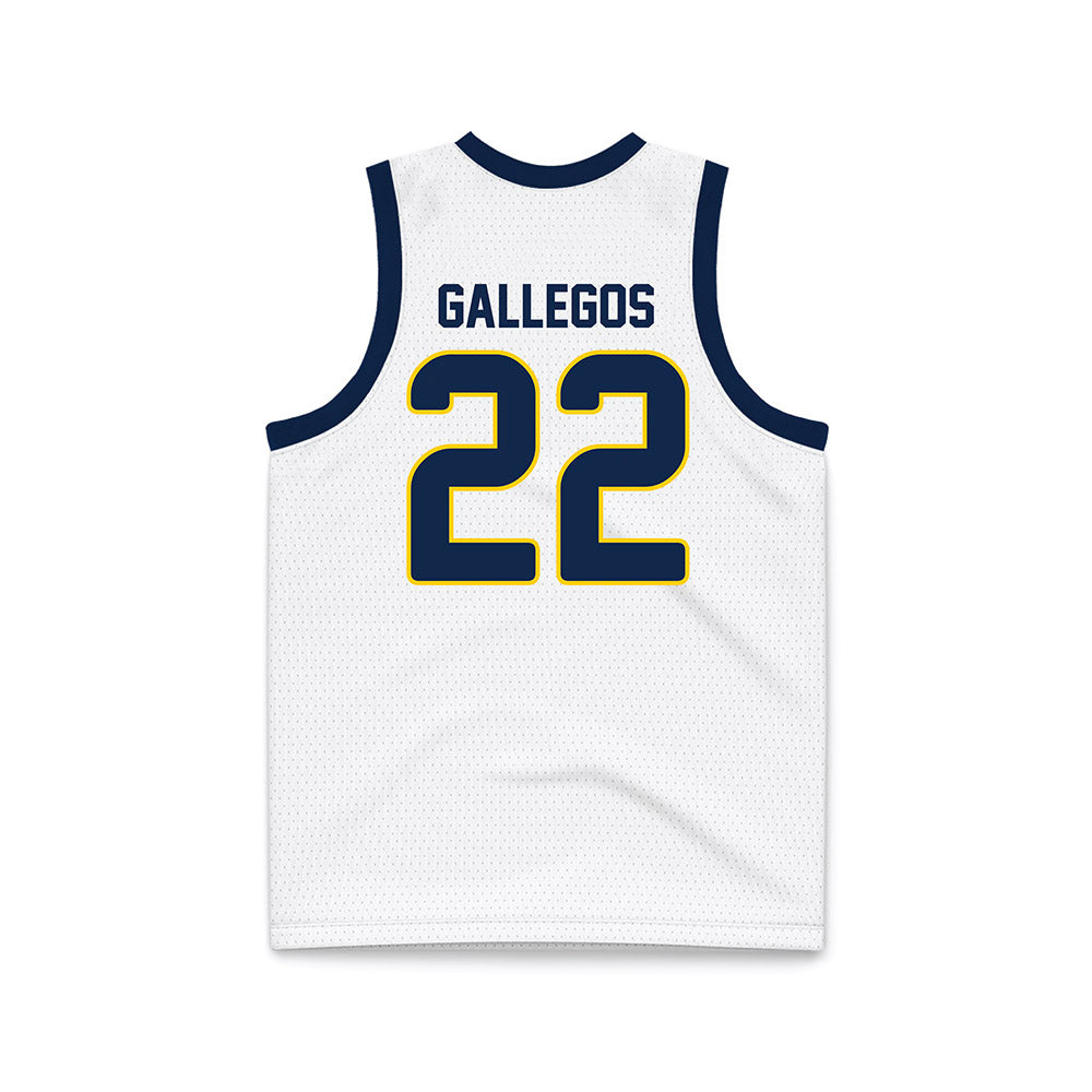 UCSD - NCAA Women's Basketball : Gracie Gallegos - Basketball Jersey-1