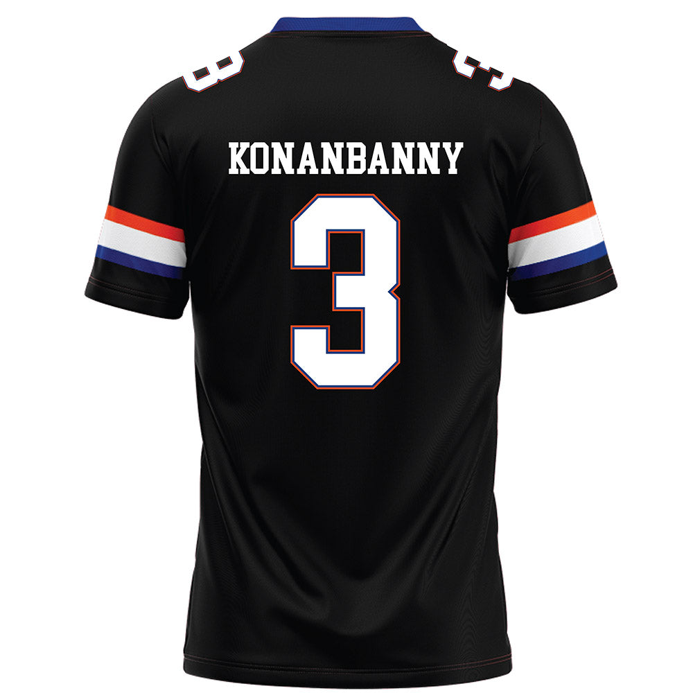 Florida - NCAA Football : Onis Konanbanny - Black Football Jersey-1