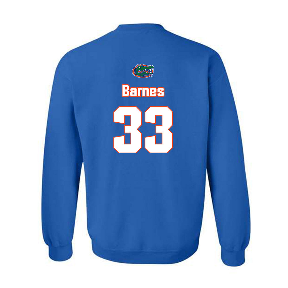 Florida - NCAA Women's Soccer : Skye Barnes - Replica Shersey Crewneck Sweatshirt