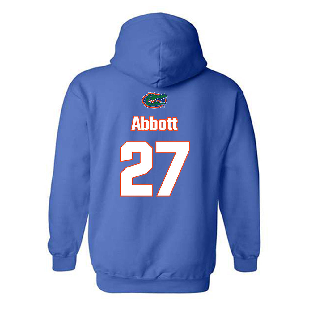 Florida - NCAA Women's Soccer : Norah Abbott - Replica Shersey Hooded Sweatshirt